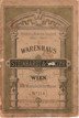 Modni katalog Herbst und Winter Saison 1882 – 1883 Warenhaus Steinhardt & Spitzer